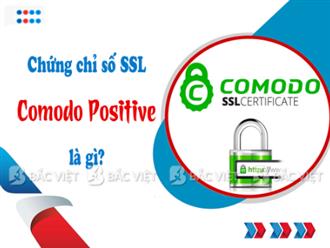 Chứng chỉ số Comodo Positive SSL là gì?