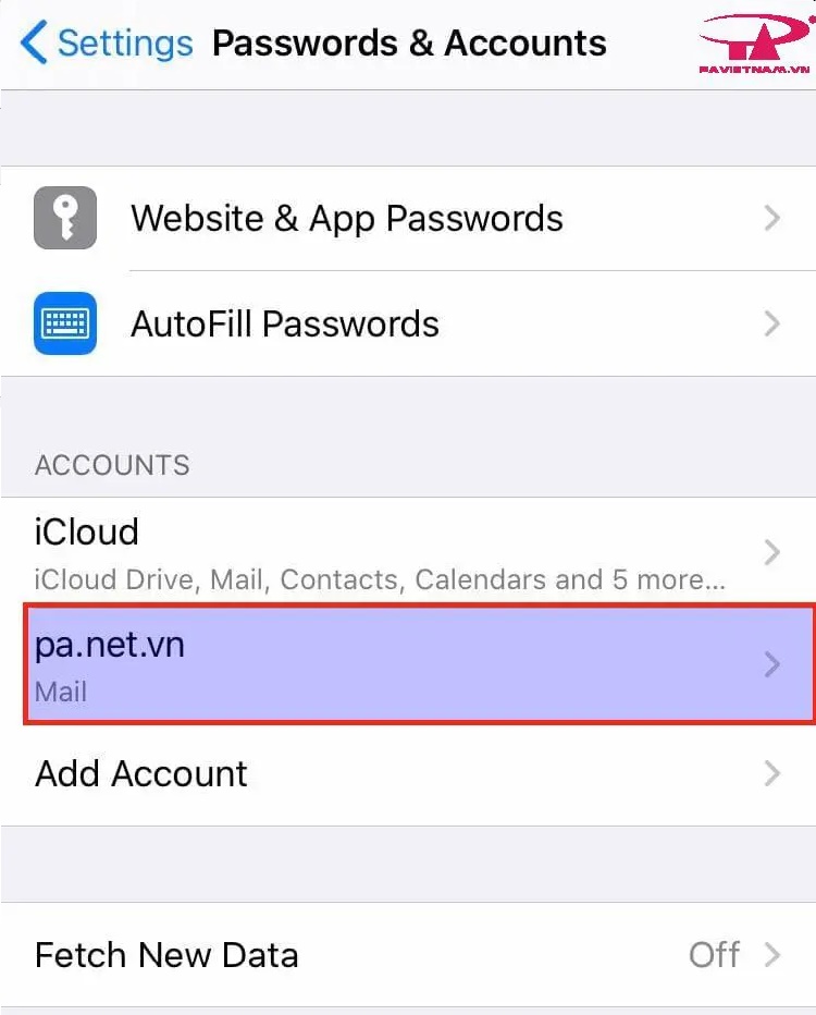 Thiết lập tài khoản Email trên iOS (iPhone/iPad) - ảnh 9