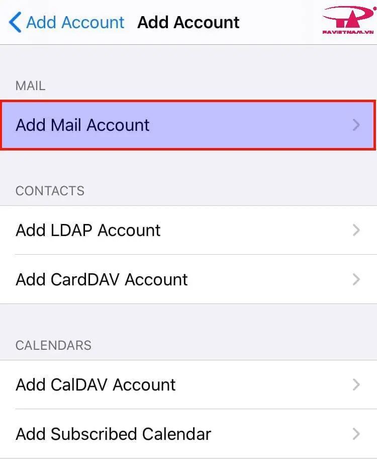Thiết lập tài khoản Email trên iOS (iPhone/iPad) - ảnh 4